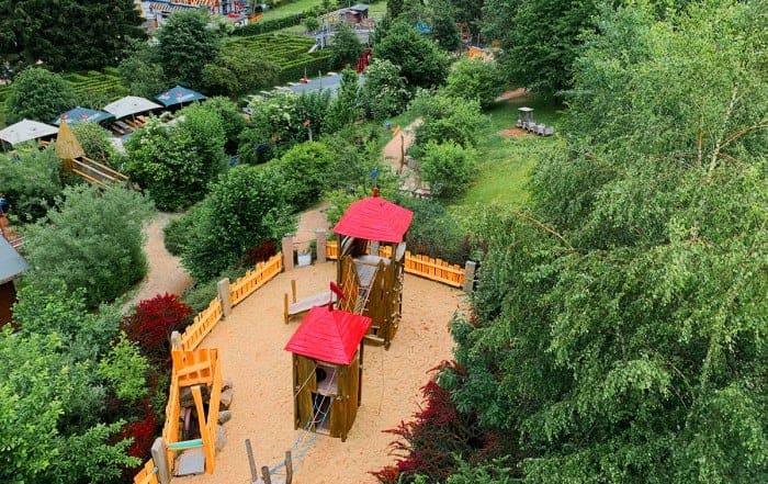 Abenteuerspielplatz in Wurzelrudis Erlebniswelt ©WR