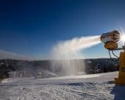 Beschneiung mittels TF10 in der Skiarena Eibenstock ©WR